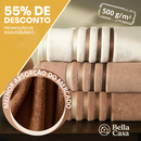 10 Peças Toalha Banho Gigante Fio Penteado Lumina KIT